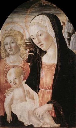 Francesco di Giorgio Martini Madonna and Child with an Angel Spain oil painting art